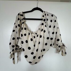 Polka Dot Women's Top